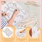24 Pcs Pre Drawn Canvas for Painting for Kids Adults (White) 7.8 x 5.83 x 0.04 inches